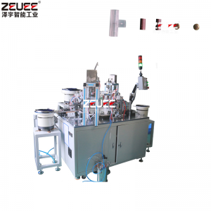 Αυτόματη μηχανή συναρμολόγησης ηλεκτρικών εξαρτημάτων κεφαλής αναφλεκτών