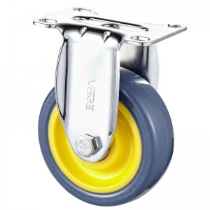 Μεσαίο καθήκον - Επιχρωμιωμένο περίβλημα με τροχό πορτοκαλί TPE 1