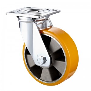 Heavy Duty - Επιχρωμιωμένο περίβλημα με μαύρο τροχό TPE2