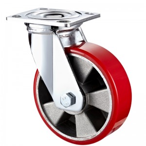 Heavy Duty - Επιχρωμιωμένο περίβλημα με μαύρο τροχό TPE3