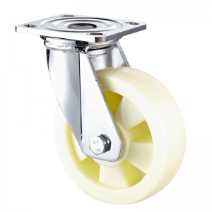 Heavy Duty - Επιχρωμιωμένο περίβλημα με μαύρο τροχό TPE4