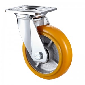 Heavy Duty - Επιχρωμιωμένο περίβλημα με μαύρο τροχό TPE6