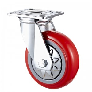 Heavy Duty - Επιχρωμιωμένο περίβλημα με μαύρο τροχό TPE7