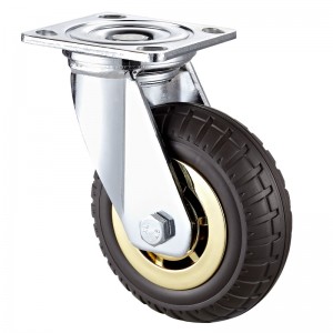 Heavy Duty - Επιχρωμιωμένο περίβλημα με μαύρο τροχό TPE11