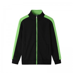 # 309-Berber Fleece φούτερ δύο χρωμάτων φερμουάρ