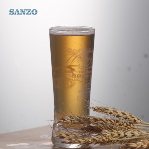Sanzo 150ml Κορίτσι γυαλιού σώματος γυαλιού μπύρα κούπα μπύρα μολύβδου μολύβι ελεύθερο γυαλί μπύρας με το λογότυπο