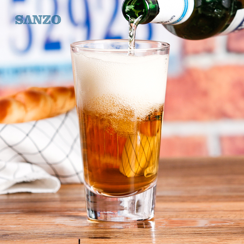 Sanzo 600ml Γυαλί μπύρας Προσαρμοσμένη μπύρα Steins Ocean Pilsner Glass Beer
