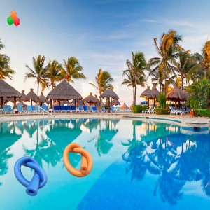 Ζεστό πωλούν ανθεκτικό στη θερμότητα επιπλέουν συμπιεσμένο κλείστε κελί πολυαιθυλένιο αφρού υλικό πισίνα κολύμπι μηδέν σωλήνα ...