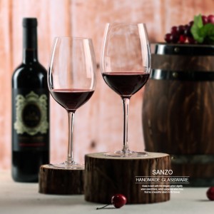SANZO Ακρυλικό Πλωτό Ποτήρι Κρασιού Χειροποίητο Χειροποίητο Χειροποίητο Γυαλί Κύπελλο Χαλκού