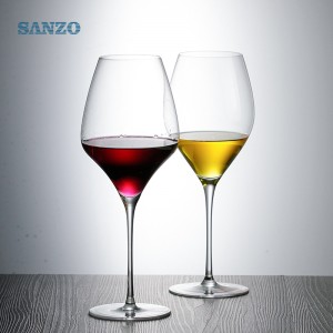 Γυαλιά κρασιού SANZO μπλε χειροποίητα