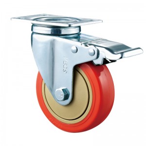 Μεσαίο καθήκον - Επιχρωμιωμένο περίβλημα με τροχό πορτοκαλί TPE16