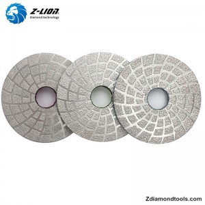 ZL-QH17 Δισκοειδείς μπάλες από ανοξείδωτο ατσάλι, 4 ιντσών, για την πέτρα