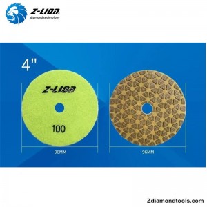 ZL-123J σφουγγαρίστρες λείανσης δαπέδων ρητίνης για έργα πέτρας