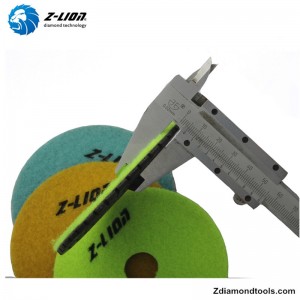 ZL-123CM 4 ίντσες σκυρόδεμα λείανσης σκυροδέματος λείανσης με γέμισμα-μέταλλο