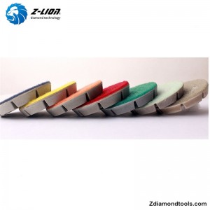 ZL-16KM σφουγγαρίστρες στίλβωσης ρητίνης σκυροδέματος με γεμιστικό μέταλλο