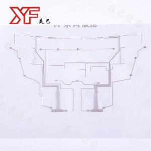 Ασημένια επίστρωση αγώγιμης γραμμής εκτύπωσης ασημιού