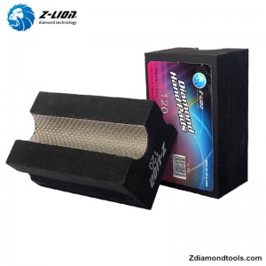 προσαρμοσμένες ηλεκτρικά καλούπια διαμαντιών μαξιλαράκια χεριού για πέτρα ZL-37CV20