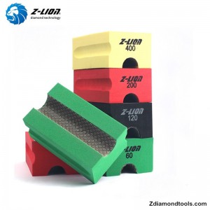 προσαρμοσμένες ηλεκτρικά καλούπια διαμαντιών μαξιλαράκια χεριού για πέτρα ZL-37CV20