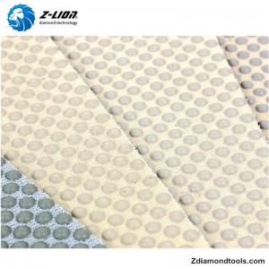 ZL-35B ρητίνη εύκαμπτο διαμάντι λειαντικό φύλλο για μηχανική πέτρα