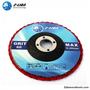 ZL-WMC65S διαμαντένιο πτερύγιο δίσκου για πέτρα, σκυρόδεμα, γυαλί, κεραμικό