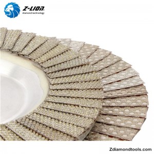 ZL-WMC6401 δίσκοι λείανσης με διαμάντια αλουμινίου γρανίτη για πέτρα