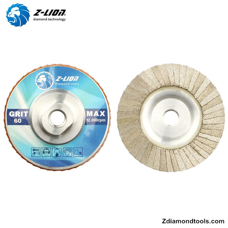 ZL-WMCY02 δίσκοι λείανσης διαμέτρου 5 ιντσών με σπείρωμα