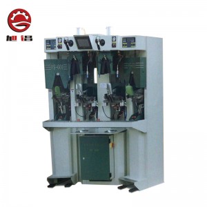 Παπούτσι κάνοντας δύο-ψυχρό & έξι-θερμόμετρο αέρα-τσάντα μετρητής μηχανή χύτευσης