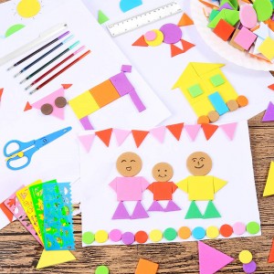 Ζεστό πώλησης υψηλής πυκνότητας πολύχρωμο 2 χιλιοστά 6 χιλιοστά 10 χιλιοστά παντόφλα μνήμης EVA φύλλο αφρού έθιμο μέγεθος φύλλα ασφ...