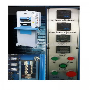 υδραυλική επένδυση ζεστό δερμάτινο ανάγλυφο μηχάνημα 80T 130T