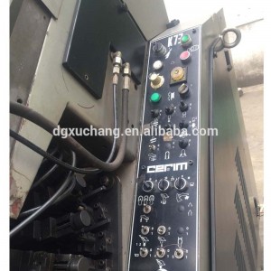 toe μόνιμη μηχανή δεύτερο χέρι που χρησιμοποιείται για τα παπούτσια των ανδρών μηχάνημα