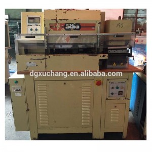 Μηχανή βαφής χρωματισμού διπλής άκρης δερμάτινης ζώνης