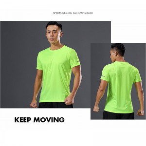 FDMM004-Ανδρικά Cool Dry Fit κοντομάνικα μπλουζάκια