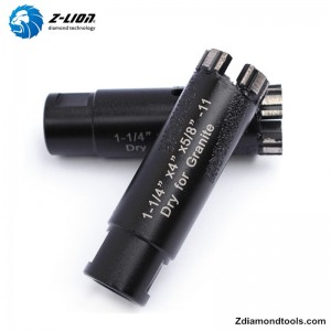 ZL-QH20 Στεγανωτικά στεγνά με τρυπάνι ξηρού διαμαντιού για γρανίτη, σκυρόδεμα