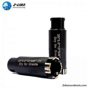 ZL-QH20 Στεγανωτικά στεγνά με τρυπάνι ξηρού διαμαντιού για γρανίτη, σκυρόδεμα