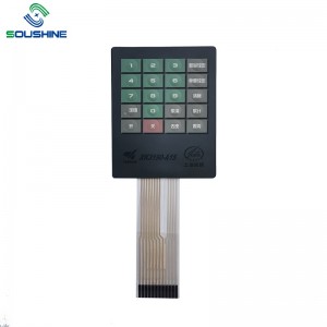 Προσαρμοσμένος διακόπτης μεμβράνης \/ πληκτρολόγιο ζυγαριάς