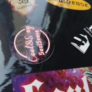 Αδιάβροχο Die Cut Company Λογότυπο Cartoon Custom UV Proof Βινυλίου αυτοκόλλητο