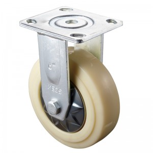 Heavy Duty - Επιχρωμιωμένο περίβλημα με λευκό TPE τροχό