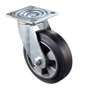 Heavy Duty - Επιχρωμιωμένο περίβλημα με μαύρο τροχό TPE