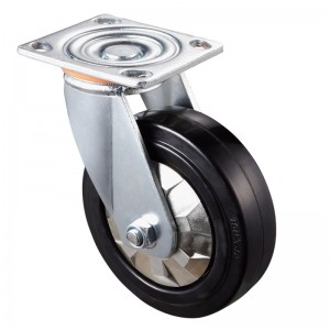 Heavy Duty - Επιχρωμιωμένο περίβλημα με ροδάκι Black4 TPE