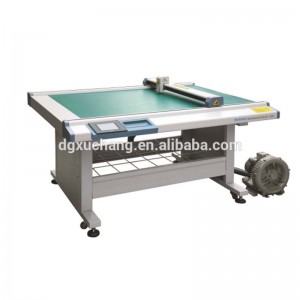 cnc δέρμα κοπής δείγμα παπουτσιών μοτίβο κοπής μηχανή plottec plottec