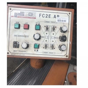 4 τροχούς Χρησιμοποιημένη μηχανή λείανσης γυαλιού Galli για δερμάτινη ζώνη