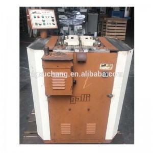 4 τροχούς Χρησιμοποιημένη μηχανή λείανσης γυαλιού Galli για δερμάτινη ζώνη