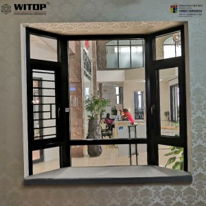 Αλουμινίου Bay και τα παράθυρα τόξου