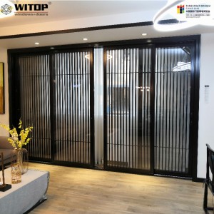 Συρόμενη πόρτα αλουμινίου