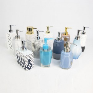 Διάφορα διανομέας σαπουνιού λοσιόν λουτρών στυλ