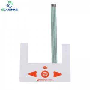 Ο διακόπτης μεμβράνης OEM Custom με LED