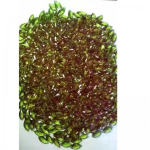 Ρωσική chameleon χρωμοτροπική πέτρα mossianite γυαλί