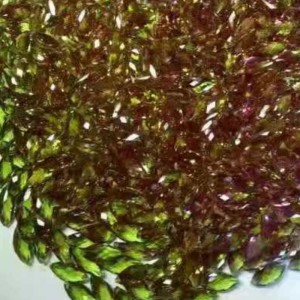 Ρωσική chameleon χρωμοτροπική πέτρα mossianite γυαλί