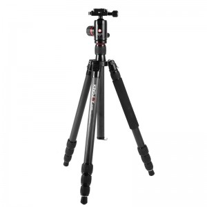 Kingjoy K1208 Light Travel Tripod Fiber Tripod Series με κεφαλή μπάλας QH10 και τσάντα μεταφοράς