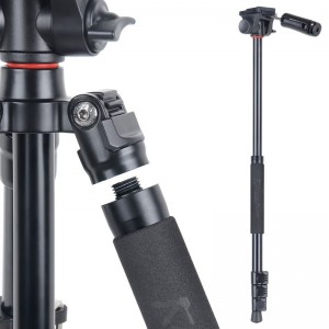 KingJoy Mini Tripod Kit BT-158 για φωτογραφική μηχανή και έξυπνο τηλέφωνο